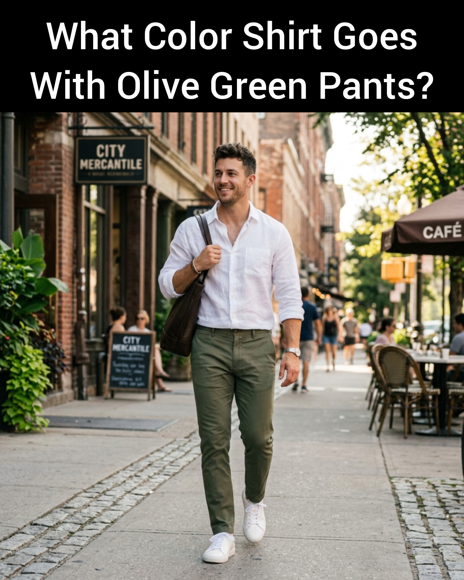 What Color Shirt Goes With Olive Green Pants?