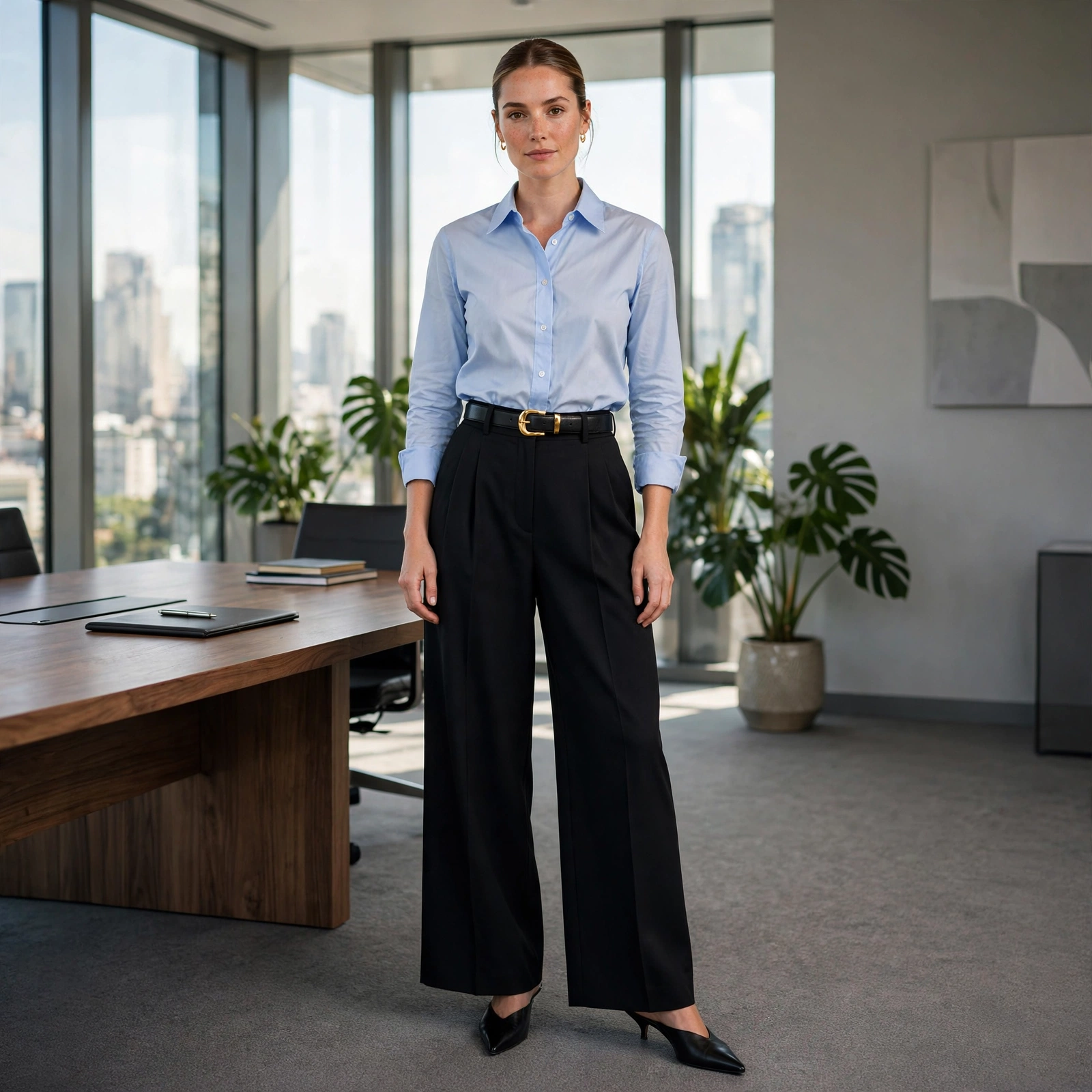 Black Pants: The Corporate Powerhouse