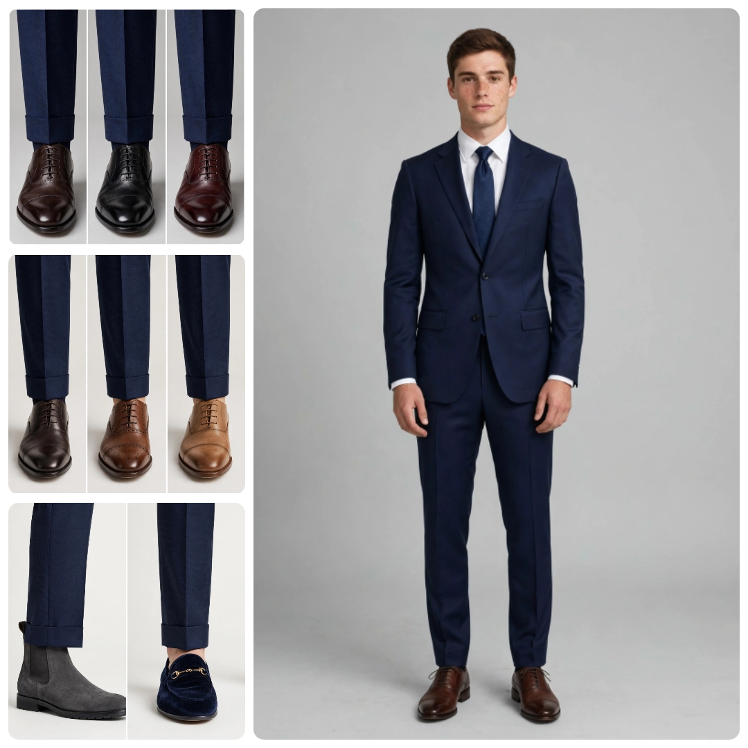 Best Shoe Colors to Wear with a Navy Blue Suit: The Ultimate Guide