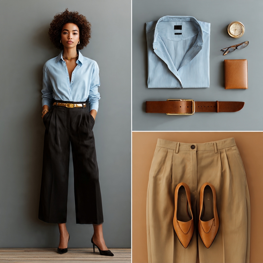 What Color Pants to Wear with a Light Blue Shirt: The Ultimate Female Style Guide