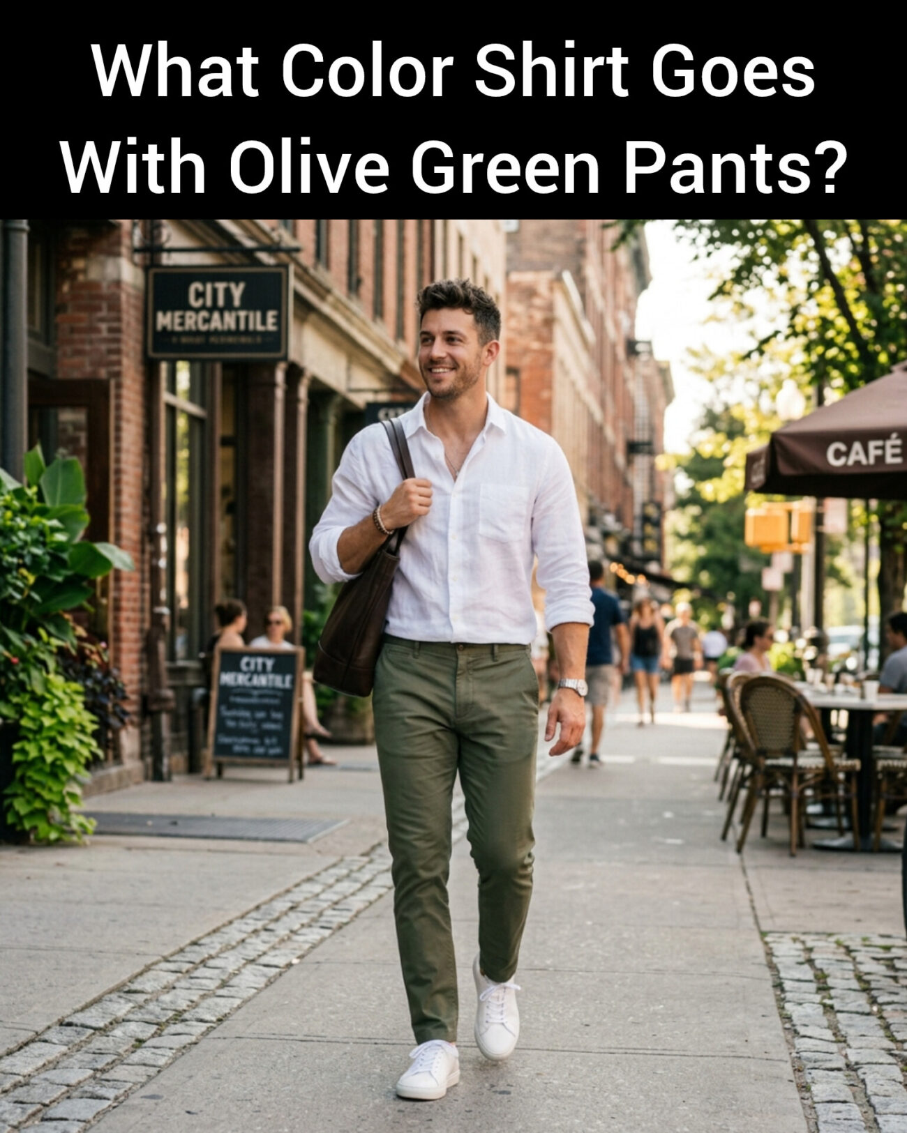 What Color Shirt Goes With Olive Green Pants?