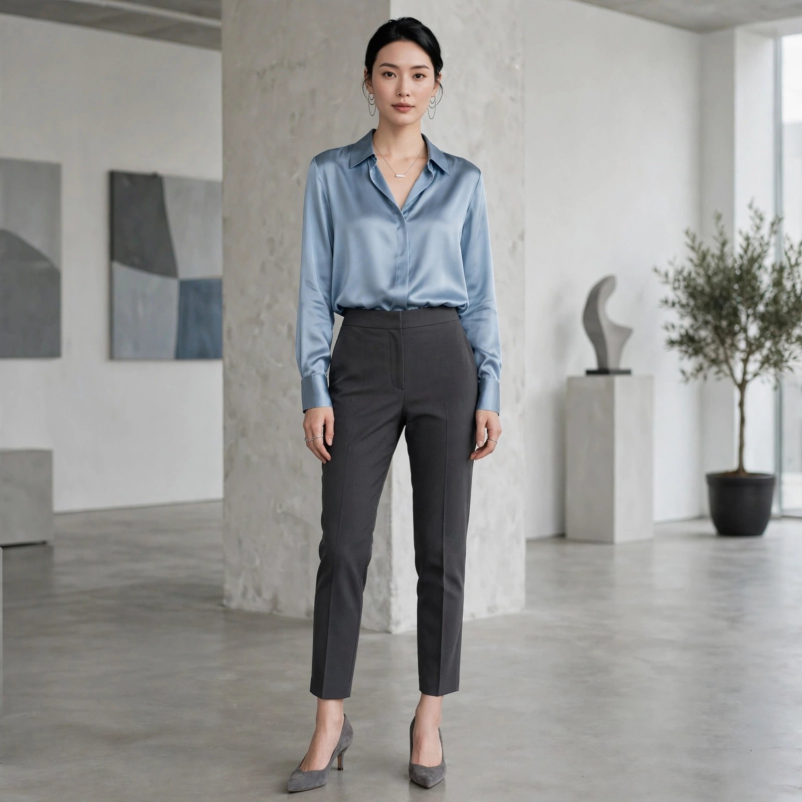 Gray Pants: Modern and Minimalist